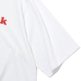 K プリントショートスリーブTシャツ / K PRINTING SHORT-SLEEVED T-WHITE