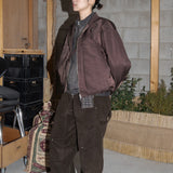 Harrington blouson jacket / Brown