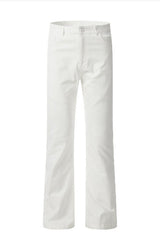 Draped Flare Jeans