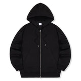 2wayオーバーサイズジップアップフーディー - 2COLOR