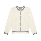 DVRK PRIVÉ POINTELLE ニット カーディガン & スカート セット - クリーム