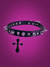spike cross choker