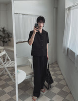 Chloe ツータックワイドスラックス