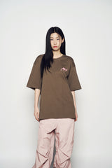25SS ADLV エイリアン半袖Tシャツ ココア