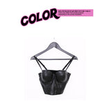 leather bustier top