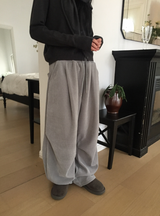 ボウバルーンフィットゴルジニットパンツ（3c）