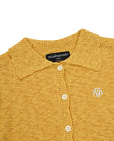SLAB COLLAR KNIT CARDIGAN [3color]