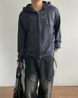 Sub Crop Hoodie Zip-up