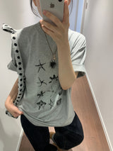 スターフィッシュオーバーフィットTシャツ (3color)