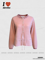 Liz Napping Stripe Strap Tee