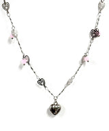 REBEL HEART Bead Necklace