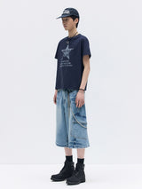 26SS★ クラックドスターハーフT