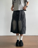 Louve Bermuda Denim Pants