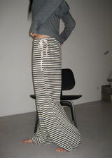 TERRY STRIPE PANTS