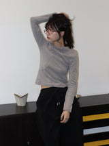HOODIE LONG SLEEVE (GREY)