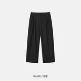 ASCLO TR Two Tuck Wide Slacks (3color)