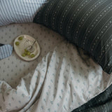 Dust-Free Fleur - Navy Duvet Cover - SS size