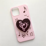LOVE melody Hard Case - PINK