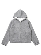 Wet Knitted Zip Hoodie