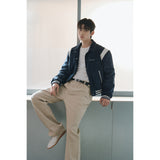 シグネチャーバーシティジャケット(Navy)