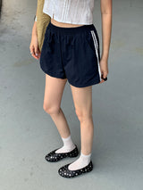 [MADE] Rollton Nylon Lace Banded Waist Short Pants