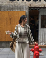 Fiction Stripe Hoodie
