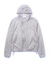  WAVE ZIPPER NYLON HOODIE