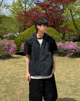 Rio Denim Anorak Vest(Light Blue)