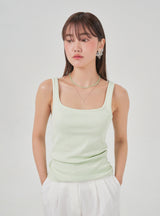 Square sleeveless (lime)