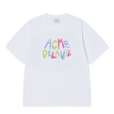 25SS ANIMATED FONT SHORT SLEEVE T-SHIRT WHITE