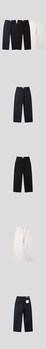 [4SEASON] Formal basic denim pants(3color)