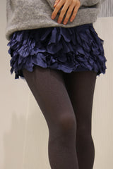 vertical stripes tights (ashgray)