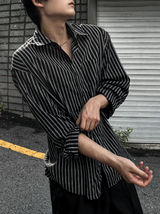 Oasis Stripe Satin Shirt