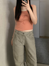 [~XL] Brooks wide straight pants