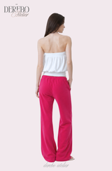 Lounge Lettering Mint Long Pants (PANTS)