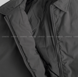 マッパーシンプルツーウェイカラーパデッドジャケット