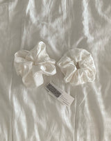 Satin Lace Scrunchie 