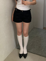 Nathan belt shorts