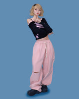 damage boxy pants (3color)