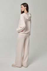 06 Crystal hooded zip-up, Pink