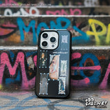Street Archive Graphic Epoxy Bumper iPhone Case