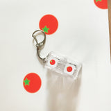 [made] チェリートマトセット(jelly hard case+keycap keyring)