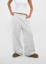 [B-BASIC] Mid-Sweat Cut-Out Wide Pants