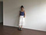 Terrine frill skirt (2color)