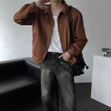  Suede Oversized Cropped Jacket (2 colors/DP745507666383)