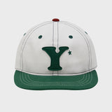 Y Logo Applique Cap IVORY