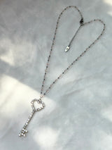 Heart Key Necklace