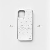 [MADE] angel friends emoji phonecase (silver)
