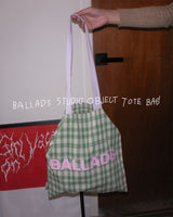 BALLADS STUDIO OBJECT TOTE BAG