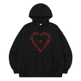 ハートレタリングフードT (3Color)